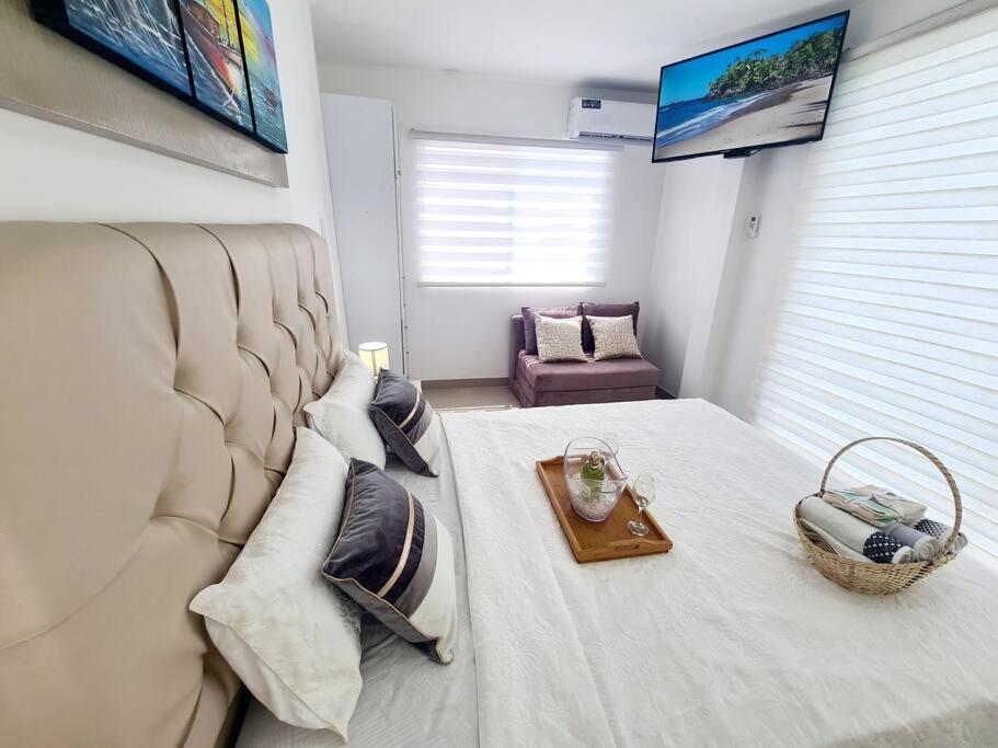 Ecusuites Playas Suite 3 Preference Balcon & Jacuzzi Vista Al Mar Exterior foto