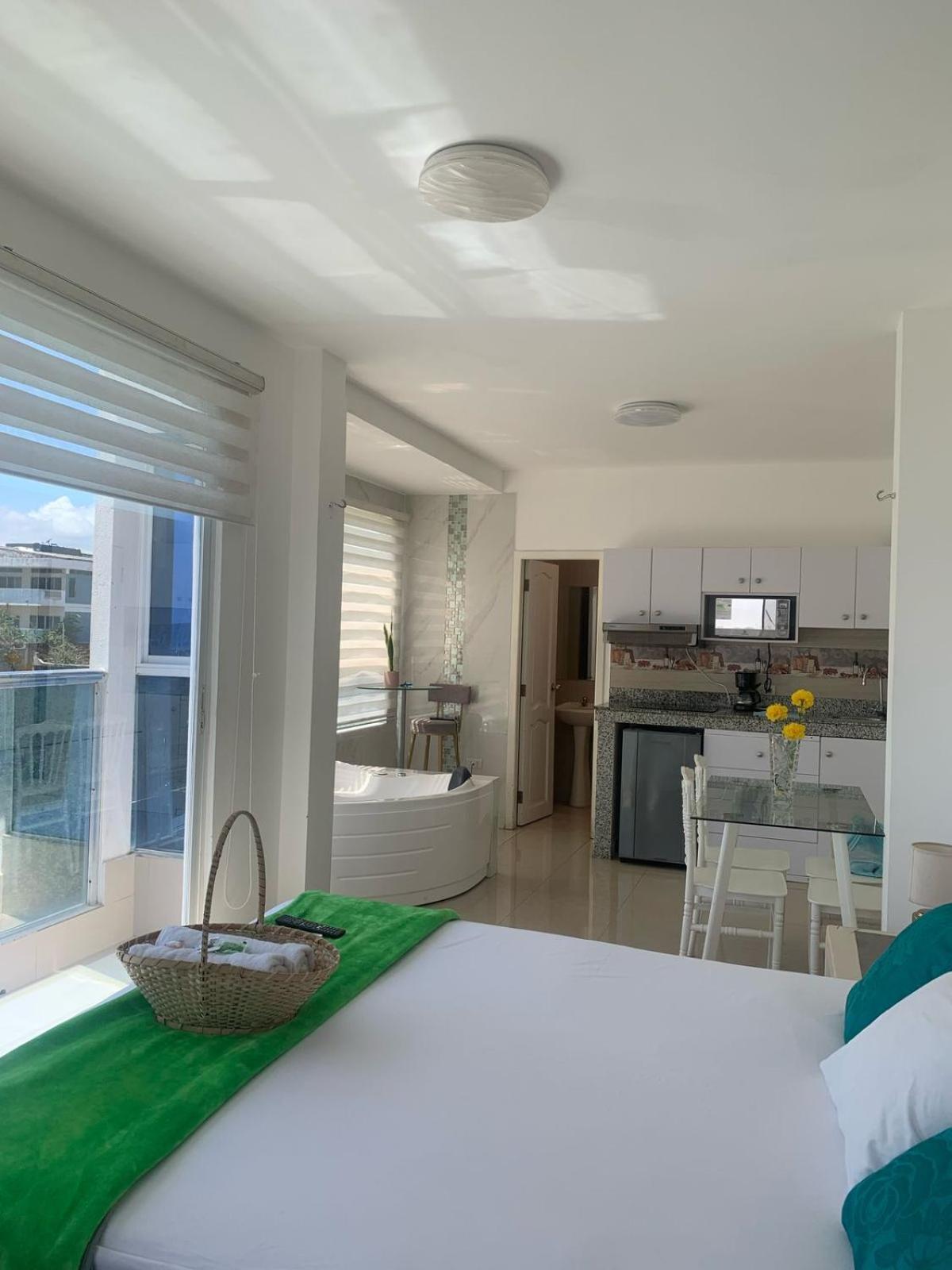 Ecusuites Playas Suite 3 Preference Balcon & Jacuzzi Vista Al Mar Exterior foto